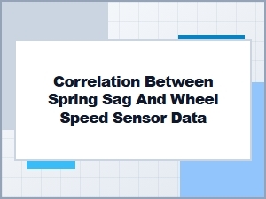 Diagnosing Sensor Data Through Suspension Spring Sag
